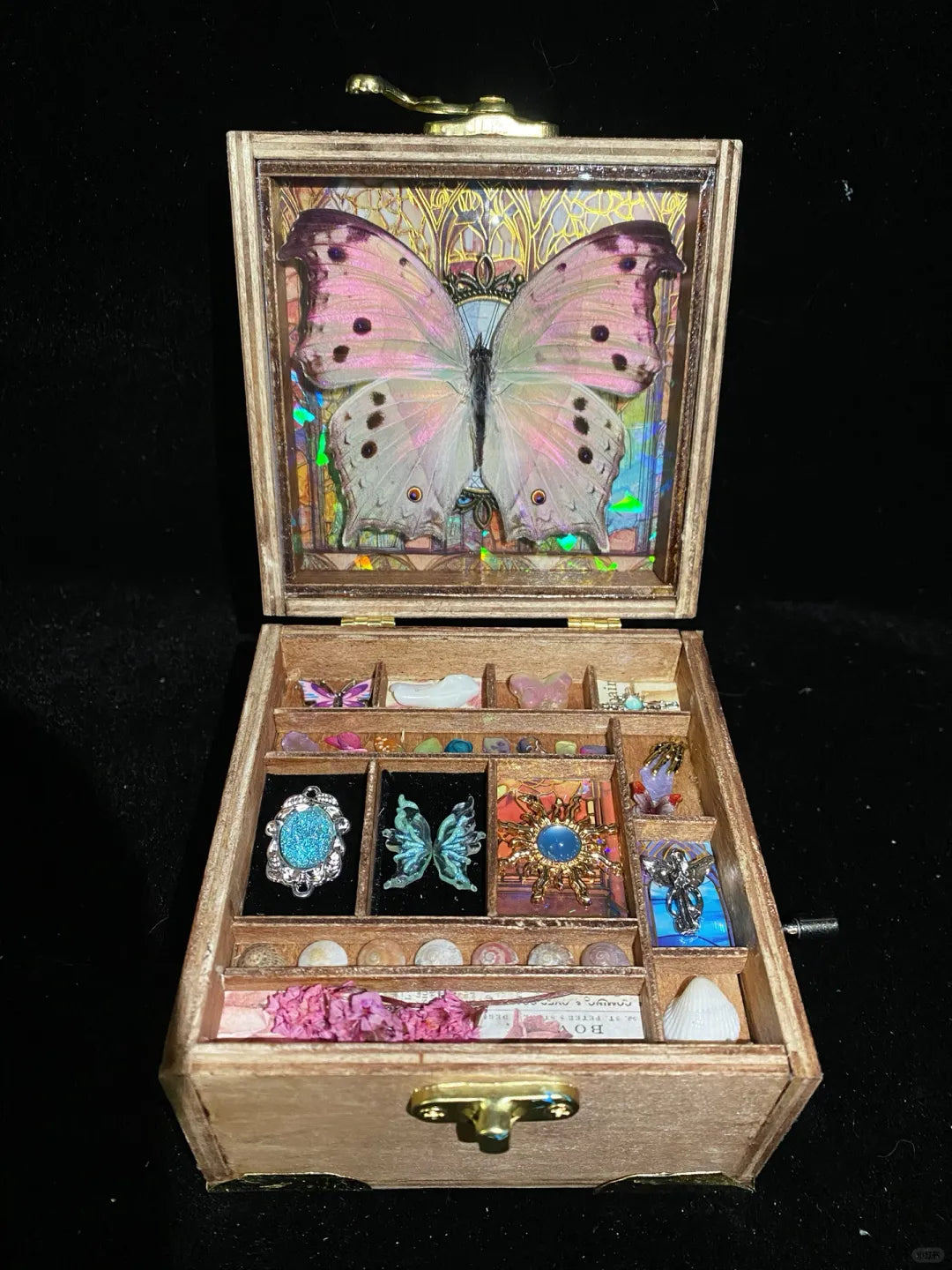 Butterfly specimen gift - music box - Style 4 Butterfly specimen gift - music box - Style 4