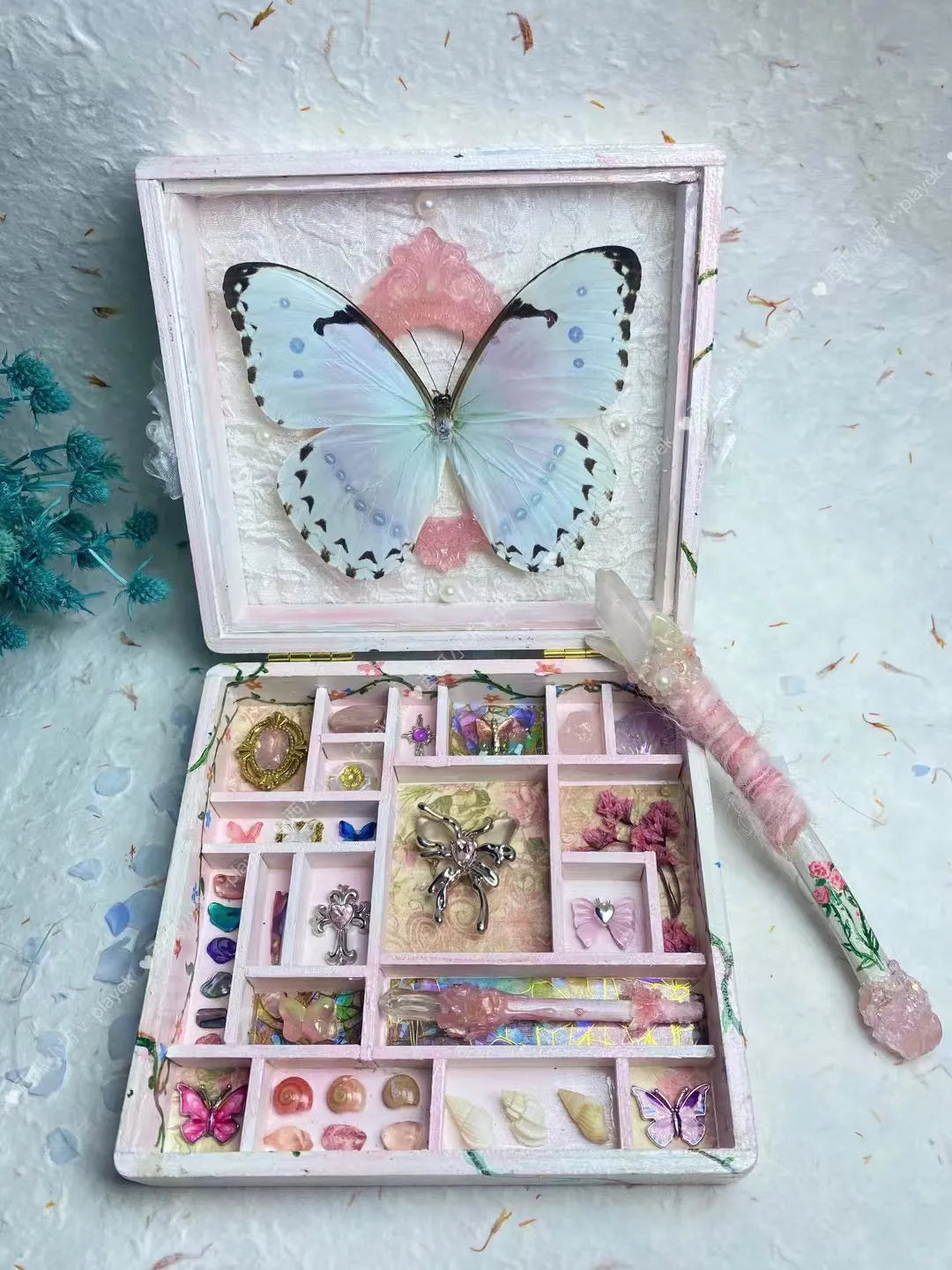 Butterfly specimen gift - Jewelry Box -Style 1 Butterfly specimen gift - Jewelry Box -Style 1