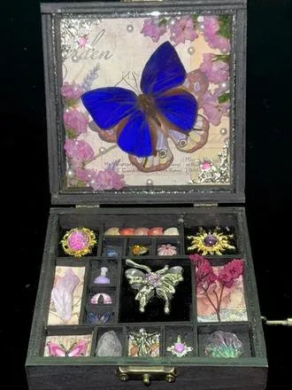 Butterfly-Keepsake-Box-music-box-butterfly-specimen-gift