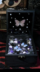 Butterfly Specimen Music Box – Enchanted Keepsake with Soothing Melody