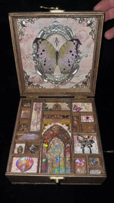 Enchanted Butterfly Music Box – Vintage Decorative Keepsake Treasure Box